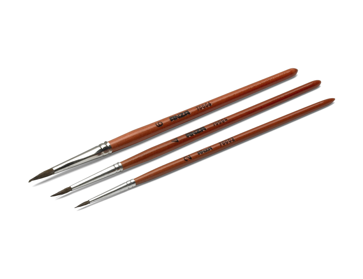 Penselset Akvarell 3-pack